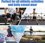 maamgic Mens 2 in 1 Running Shorts, 5 Gym Short with Zip Pockets, Quick Dry Workout Athletic Shorts : 세천마켓