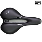 SELLE ROYAL 5130 MTB 자전거 안장, 중공 레일, 통기성 부드러운 로얄 겔 5131 젤 쿠션, SR 사이클링 자전거 안장 : 포레스트그린77