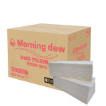 모닝듀 천연펄프 핸드타올 5000매 : 에이치앤케이소프트