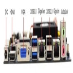 HCIPC M422- 2 HCM19X62A, 베이트레일 D 프로세서, POS용 미니 ITX 마더보드, 디지털 은행 터미널 등 : 케이세븐홀딩스
