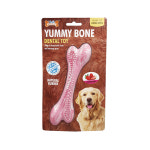 도기프렌드 천연 덴탈 토이 야미본 딸기L 고무 장난감 : 올코