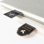 스틸 책갈피 디자인 북마크 금속 메탈 북마커 독서용품 도서관 소소한 작은 선물 : 토끼 상점