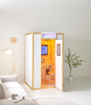 에스케이네트웍스 M큐브 골드 2인용 티제이 가정용 업소 방음부스 노래방 세트 : sn솔루션