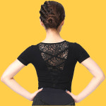 신델 여성 상의 라인댄스복 라틴댄스복 사교댄스 빅사이즈 연습복 무대의상 공연복 엄마선물 : 니드코코