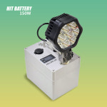 (배터리 1년 A/S) 금초롱 집어등 150w 60A 문어 밤낚시 : 히트 배터리