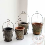 옥이드림 이끼 철망 토분 D13 엔틱화분 테라코타화분 텃밭화분 : 옥이드림