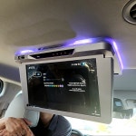 더뉴카니발 하이브리드 천정모니터 Xm-1850 EV10(FHD) 시공 & 출장 예약 : 올댓 수원지사