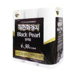 두루마리휴지 착한화장지 블랙펄 24롤 4겹 롤휴지 : 마켓 인사이드