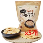 곡물명가 가마솥 누룽지 1kgX5개 기획 국내산쌀 100% 간편한 숭늉 간식 과자 즉석식품 : 리빙care