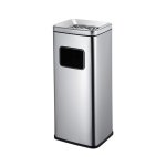 재떨이 휴지통 업소용 스윙 야외 쓰레기통 공원 스텐 흡연실 사무실 대형 : 열두달 해외직구