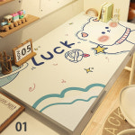 어반유닉스 프리미엄 와이드 논슬립 대형 데스크매트 책상매트 귀여운소녀-40x80cm : Noworry