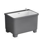 대걸레 세면대 세면기 빨래 학교 빨래통 간이 개수대 : 미알레