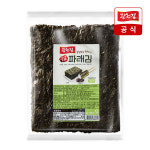 [광천김] 양념에 찍어 먹는 구운 파래김 100매(150g) 1봉 : 주식회사 광천김