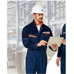 TB-732 티뷰크 네이비 일체형 정비복 : 다정다정스토어