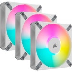 Corsair iCUE AF120 RGB 엘리트 120mm PWM 트리플 팬 키트 - 팬당 8개의 RGB LED - 에어가이드 기술 - 유체 다이내믹 베어링 - 제 01... 