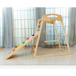 구름 다리 사다리 나무 가드닝 정원 발판 원목 아치형 실내 유아 밸런스 어린이집 타워 집 놀이터 유치원 : 구매를부탁해