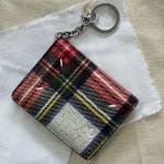 메종 마르지엘라 램 스킨 타탄 체크 카드홀더 S56UI0128 P3612 H6049 : 유로 조아