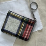 메종 마르지엘라 램 스킨 타탄 체크 카드홀더 S56UI0128 P3612 H6049 : 유로 조아