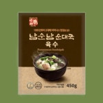 남순남 순대국 일반 (육수, 450g + 건더기, 220g), 5개 + 양념세트(새우젓, 2개 + 양념장, 3개), 1개 맛있는 : 유 나 샵