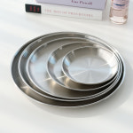 국산 포스코 스텐 앞접시 그릇 플레이트 15cm : 비비의집