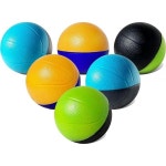 Nerf 농구 후프와 호환되는 다양한 색상의 10.2cm4인치 폼 미니 세트 | 후프 세트, 실내 및 어린이 농구용 안전하고 조용한 소형 농구6팩... 