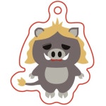 멧돼지 봉덕이 아크릴 키링 : Puv.Pet