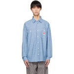 Carhartt Work In Progress 블루 클링크 하트 셔츠 : 굿 베럴