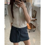 meetme 미트미 텐셀 카라 셔츠 시어 반팔 pk 티셔츠 (3c) : 스테이노아
