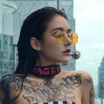 사각선글라스 패션 인싸선글라스 / 여자 파티안경 : 봄날의썬