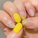 주얼리16 지르콘 나비 네일파츠 봄 웨딩네일 (2개입) : 단지네 네일가게