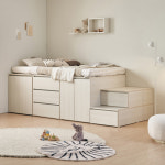 [꿈꾸는요셉]스키니 수납침대 프레임(수납장 3개) : 꿈꾸는요셉