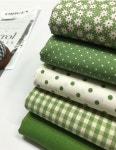 원단패키지] 쁘띠시리즈_그린[1/4마]_6332 : 이지텍스