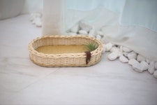 라탄트레이 홈카페소품 만들기 원데이 라탄공예 기업동호회 문화회식 클래스 : 소이리본 감성스튜디오