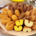 스윗팔레트 커피콩빵 90g x 40봉 커피 플레인 바나나 슈크림 : 알앤알코리아