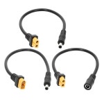 XT60/T 플러그 총알 커넥터-DC5.5mmx2.5mm DC5525 전원 어댑터 케이블 코드 TS100 TS101 소나무 전기 납땜 : 미든컴퍼니