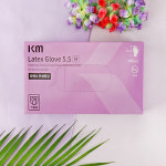 KM 라텍스 장갑 (5.5g) 식품용 위생 장갑 케이엠 파우더프리 식약처 FDA 케이엠 S : 글로벌엠알오