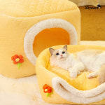 강아지 고양이 숨숨집 2in1 텐트 하우스 S : 써티이얼즈