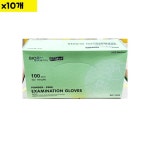 위생용장갑 라텍스 중 100매 x10 식자재 용품 : Smart Trendy