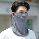 자외선차단 무지 쿨링마스크 냉감소재 UPF50+ : 브릭스 에이치