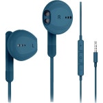 하이파이 스테레오 강력한 베이스 및 크리스탈 클리어 오디오 아이폰 안드로이드 컴퓨터 대부분 3.5mm 잭블루과 호환 가 Black : bsone009