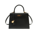 에르메스 블랙 앱송 금장 켈리 25 탑핸들 2WAY (C각인) : 미사중고명품