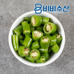 냉동 아스파라거스1kg 그린빈스 브로콜리 컬리플라워 다진마늘 냉동야채 청양고추 : 비비수산