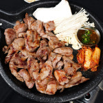 제주도 흑돼지 뒷고기 돔베고기 뽈살 대패 통우대갈비 : 프로젝트9999