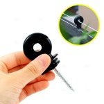 전기 울타리 후크 와이어 고정 절연 나사 핀 목책기 농장 목장 펜스 멧돼지 고라니 퇴치 : 아라유르몰