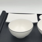 그린메라민 코드 라인 밥공기 G9640 (그레이) : 주방112mall