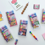 어린이집 생일 답례품 색연필 구디백 문구선물 유치원 교회 학원 단체선물 학용품 졸업 진급 : 모모의선물가게