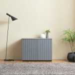 낮은 회색 템바보드 도어 선반 수납장 TV장 800 침대선반장 캐비넷수납장 : ONL컴퍼니