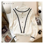 (예쎄) 리본포인트 하이넥 니트(S3WKN026A) : 모던제이J