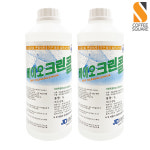 진로발효 바이오크린콜 75% 1L 2개세트 : 커피스퀘어