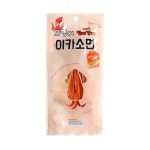 삼호 이카소면 18g(소), 10봉 맥주안주 오징어채 : 행복주머니